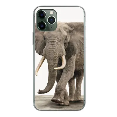 Produktbild von MuchoWow® Handyhülle Schutzhülle Hülle für iPhone 11 Pro Elefant - Kinder - Tiere - Mädchen Silikon Softcase Handy Hülle - Handy