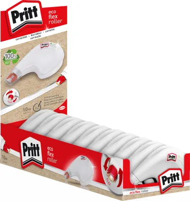 Image de 10 rouleaux de ruban adhésif Pritt 9H PRKEK Disp. Korr.Roll. Pritt EcoFlex 930D