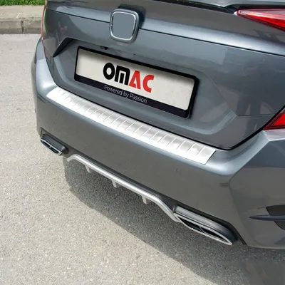 Zdjęcie produktu dla Osłona zderzaka do Hondy Civic 2015-2021 stal nierdzewna srebrna