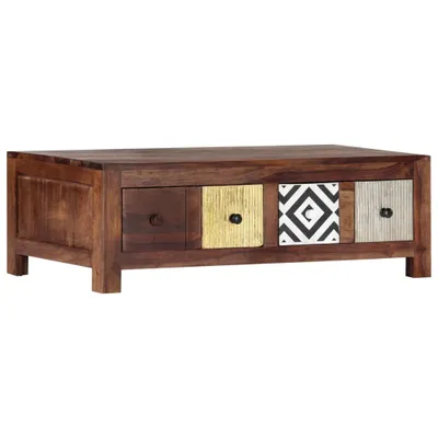 Produktbild von Couchtisch 90x50x30 cm Massivholz Akazie