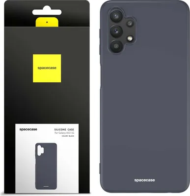 Immagine prodotto di Custodia in silicone SPACECASE Custodia in silicone per Galaxy A32 5G Nero
