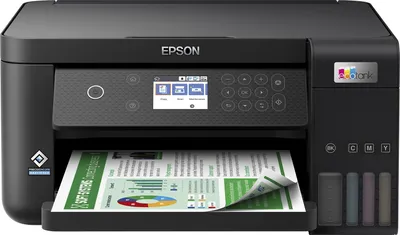 Epson EcoTank L6260 - Tintenstrahl - Farbdruck - 4800 x 1200 DPI - A4 - Direktdruck - Schwarz