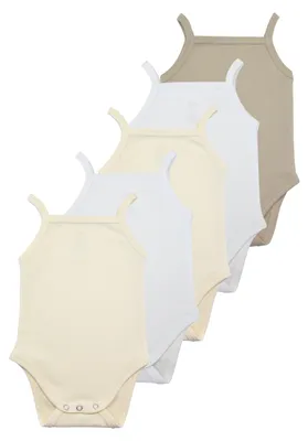 Produktbild von Babybody Tanktop 5er Set Baby Kleinkind Baumwolle M.M.C.