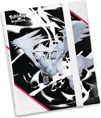 Produktbild von Pokémon KP10.5 Ordner – Weiße Flammen | 9-Pocket Album im Reshiram-Design | Platz für 360 Karten