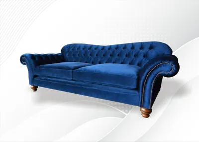 Zdjęcie produktu dla Xxl Big Sofa Couch Chesterfield 240cm Polster Sofas 4 Sitzer Leder