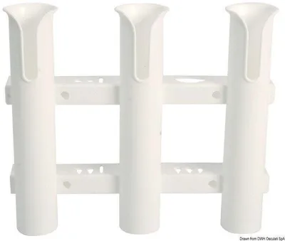 Produktbild von Osculati Rod Holder Wall Mounting Plastic 3 Rods Stangholder