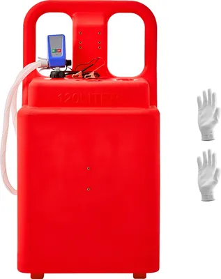 Produktbild von SucceBuy Kraftstofftrolley 121L Kanister mit 9,46L/min Transferpumpe