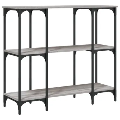 Obrázok produktu pre Konzolový stolík sivý sonoma 102x35x90 cm kompozitné drevo