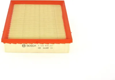 Produktbild von Luftfilter BOSCH F 026 400 267 für RENAULT LAGUNA III Grandtour (KT0/1) Filtereinsatz