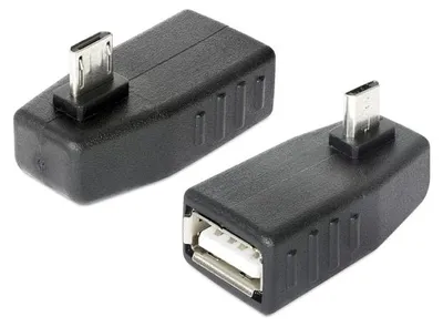 Obrázok produktu pre DeLOCK 65474, micro USB-B, USB 2.0-A, Čierna
