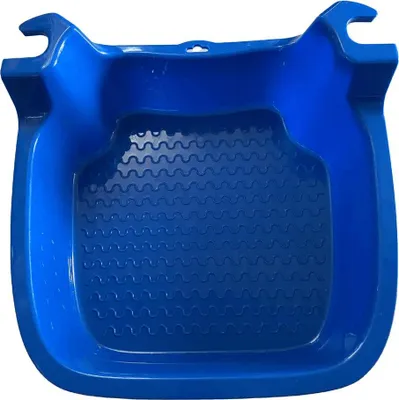 Produktbild von 41x42x13cm Schwimmbad-Fußbad - Rutschfestes Treppen-Fußbecken für Pool