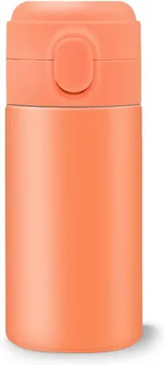 Imagen del producto de Botella térmica de acero inoxidable, con aislamiento al vacío, de 320 ml/420 ml, libre de BPA, ideal para llevar