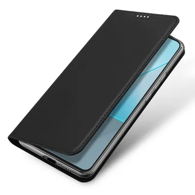 Produktbild von Dux Ducis Skin Pro Case Mit Klappe Und Kartenfach Für Xiaomi Redmi Note 13 Pro 5G - Schwarz