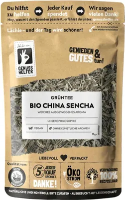 Produktbild von China Sencha , lose, Grüner Tee mit mildem, ausgewogenem Geschmack, 10 x 100g