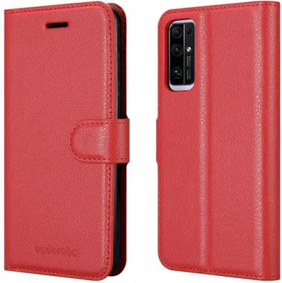 Produktbild von Cadorabo Hülle für Honor 30 Schutz Hülle in Rot Handyhülle Etui Case Cover Magnetverschluss
