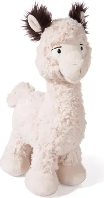 Produktbild von NICI Kuscheltier Alpaka Elli 25cm beige - Stofftier aus weichem Plüsch, niedliches Plüschtier zum Kuscheln und Spielen, für Kinder & Erwachsene - tolle Geschenkidee - 61505