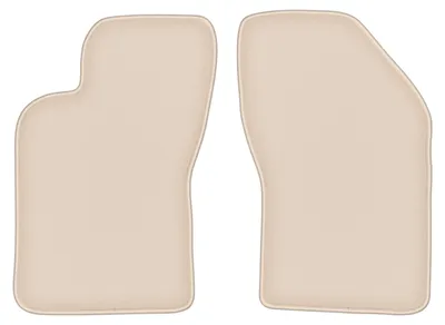 Produktbild von DURBAN Beige Velours-Fußmatten vorne für Fiat Coupe I Coupé (1994-2000)
