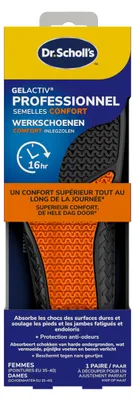 Productafbeelding van Dr. Scholl's Gel Activ Inlegzolen Professioneel L (1 paar)