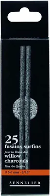Produktbild von 25 Zeichenkohle Sennelier Ø 5 - 6 mm