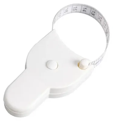 Produktbild von Zwei 60 Zoll lange Körpermaßbänder, tragbares Fitnessmessgerät mit Schrumpffunktion.