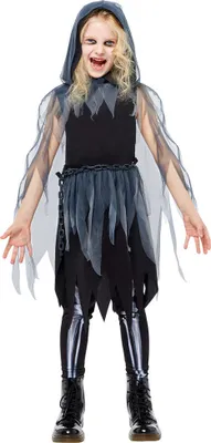 Produktbild von Little Grim Reaper Mädchenkostüm
