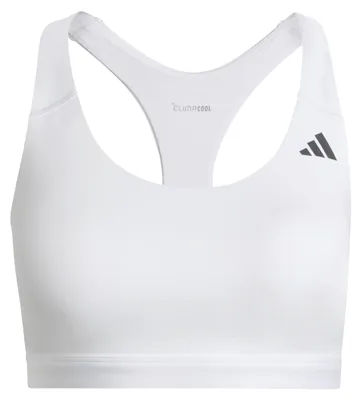 Produktbild von adidas Damen Optime Essentials Workout Medium Support Bra, White, XS