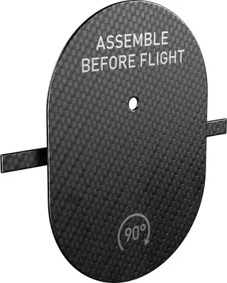 Image de Cache de ventilateur DT Swiss pour roue à disque, avec adhésif