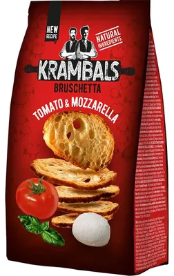 Produktbild von Krambals Bruschetta Tomato & Mozzarella 70g