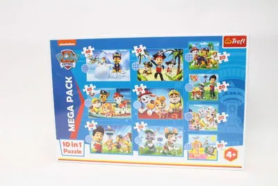 Produktbild von TREFL Puzzle Paw Patrol MEGA PACK 10v1