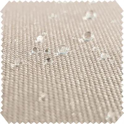 Produktbild von novely® ARAGON Wasserabweisend - Premium Acryl Outdoor-Stoff  Polsterstoff in Baumwoll-Optik für Gartenmöbel Meterware 1lfm - Farbe: 14 Beige