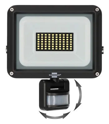 Image de Brennenstuhl Projecteur LED JARO 4060P 3450lm, 6500K, 30W, avec détecteur de mouvement, étanche (IP65), pour l'extérieur
