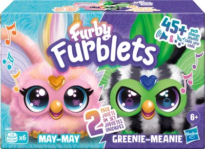 Immagine prodotto di Furby: due giocattoli elettronici, con musica e clip