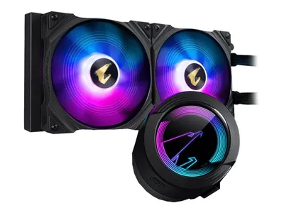 Obrázek produktu pro Gigabyte AORUS WATERFORCE 280 - kapalinové chlazení procesoru - velikost chladiče: 280 mm - (pro: LGA1156, LGA1366, LGA1155, LGA2011, LGA1150, LGA1151, AM4, LGA2066, TR4, sTRX4, LGA1200, LGA1152, LGA1700)