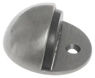 Produktbild von Türstopper Halbkugel zum Anschrauben Nickel-Satin Ausführung