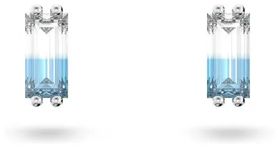 Produktbild von Swarovski Damen Ohrringe Ohrstecker Stilla Kissenschliff, Blau, Rhodiniert 5639132