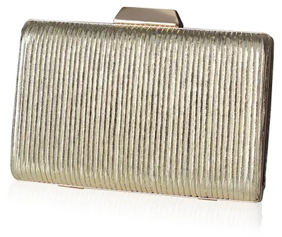 Immagine prodotto di CORIOS: Pochette da sera da donna, modello plissettato, elegante, piccola, da portare a tracolla