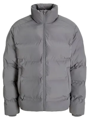 Zdjęcie produktu dla Jack & Jones 12278750_176_XL, Puchówka, Uni , Dorosły, Zamek błyskawiczny, Poliester, Szary