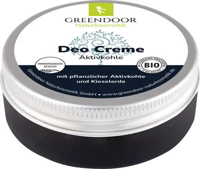 Produktbild von GREENDOOR Deo Creme Aktivkohle