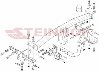 Produktbild von Z546427 Anhängerkupplung passend für FIAT Tipo 2016- starr