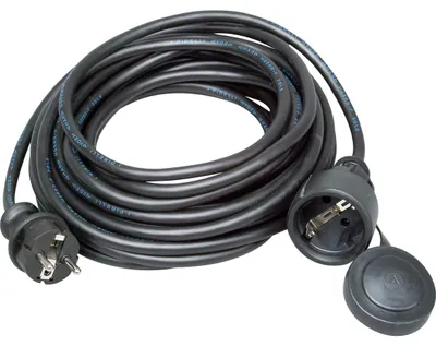 Produktbild von Kopp Schutzkontakt-Verlängerung, Gummi-Stecker/-Kupplung/-Leitung, 10m