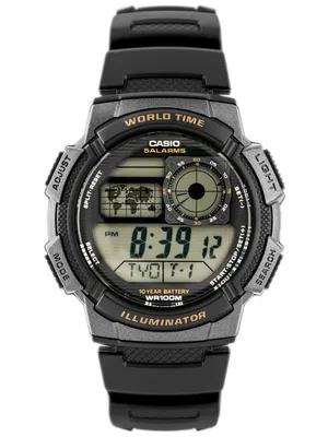 Produktbild von Casio AE-1000W 1AV Herrenuhr (zd073a) - Weltzeit