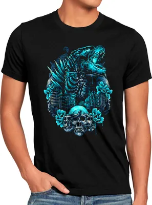 Produktbild von style3 Rise from the Deep Herren T-Shirt japan monster nipon tokio tokyo