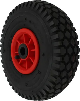 Produktbild von Rad 265 x 85 mm mit Reifen 4.10/3.50-4 für Sackkarren und Bollerwagen, Tragkraft 160 kg