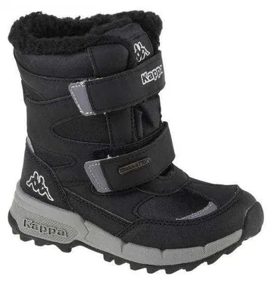 Image de Kappa - Bottes de neige pour enfants, Kappa TEX PP12095 (30 EU) (noir)