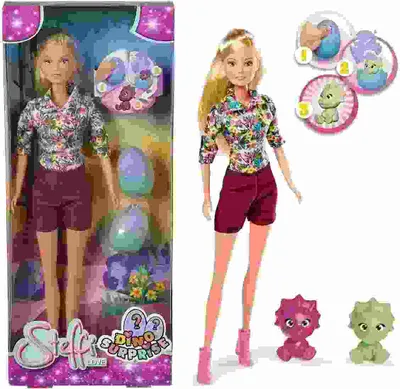 Image de Steffi avec les dinosaures 573-3606****