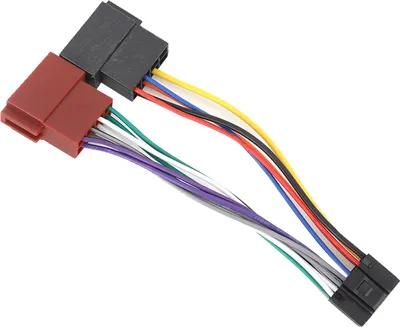 Obrázek produktu pro adaptér 16pinového sběrnicového konektoru ISO samice vhodný pro Kenwood NC