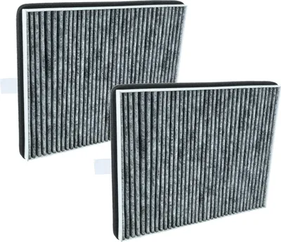 Produktbild von vhbw 2x Aktivkohlefilter Ersatz für Miele DKF 15-P für Dunstabzugshaube