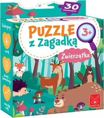 Immagine prodotto di Puzzle 30 pezzi con un puzzle. Animali