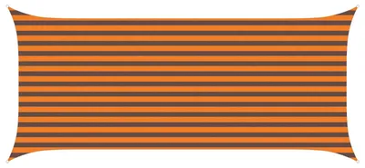 Obrázek produktu pro vidaXL Sluneční plachta, oranžová a hnědá, 4,5 x 2 m, 100 % polyester Oxford