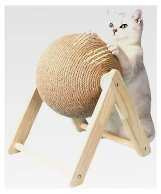 Produktbild von Katzen Krabbenball XL - Katzenspielzeug - Kratzmöbel - Katzenkratzbaum - Kratzbrett - Krabbenball - Krabbolle - Katzen Geschenk